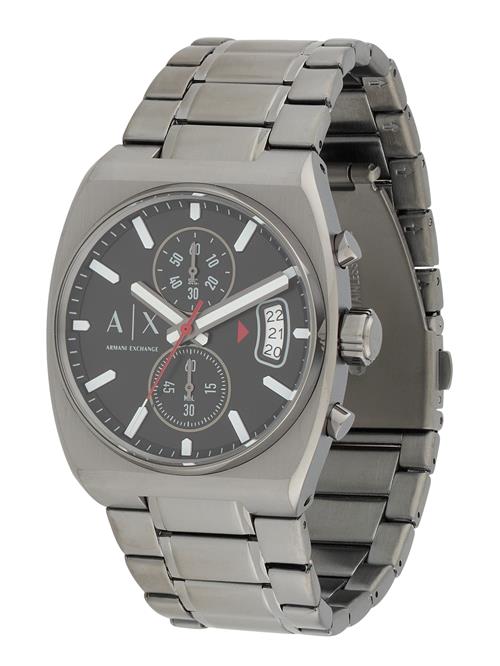 ARMANI EXCHANGE Analogt ur  sølvgrå / rød / sort / hvid