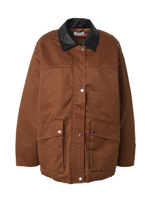 EDITED Overgangsjakke 'Dala'  brun / mørkebrun