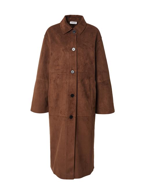 EDITED Overgangsfrakke 'Ignacio'  brun / mørkebrun