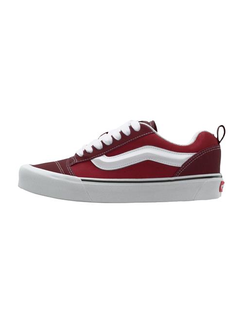 VANS Sneaker low 'Knu Skool'  rød / bordeaux / hvid