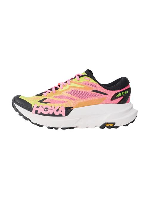 HOKA Løbesko 'MAFATE X'  citron / orange / lyserød / sort