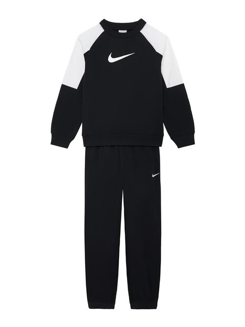 Nike Sportswear Joggingdragt  sort / hvid
