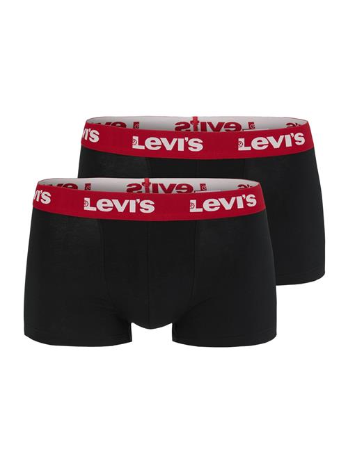 LEVI'S ® Boksershorts  rød / sort / hvid