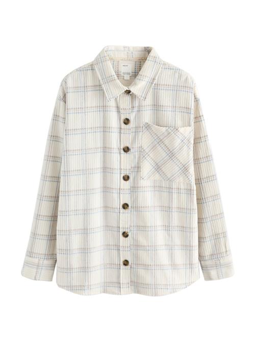 Next Bluse  lysebeige / lyseblå / grå