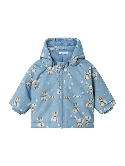 NAME IT Overgangsjakke 'NBMMAX'  opal / grå / lysegrå