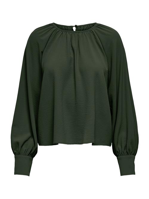 ONLY Bluse 'ONLDINA METTE'  mørkegrøn