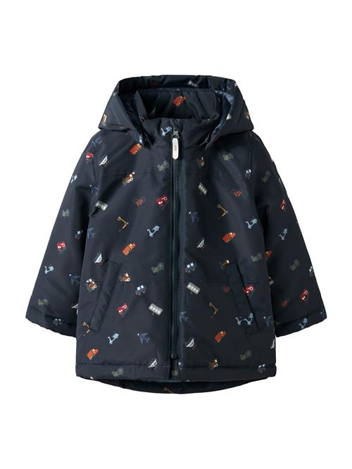 NAME IT Overgangsjakke 'NMMMax'  safir / lyseblå / mørkeblå / grå / orange