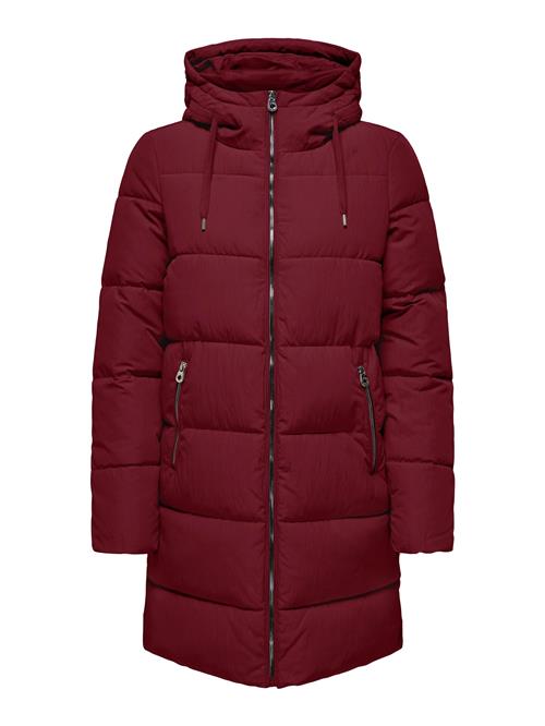 ONLY Vinterfrakke 'DOLLY'  vinrød