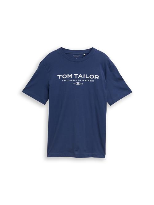 TOM TAILOR Bluser & t-shirts  navy / hvid