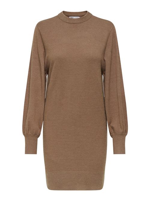 ONLY Strikkjole 'ONLLabelle'  brun-meleret