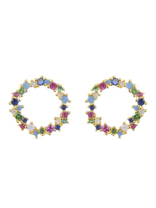 Luxenter Øreringe 'Thilak'  blandingsfarvet