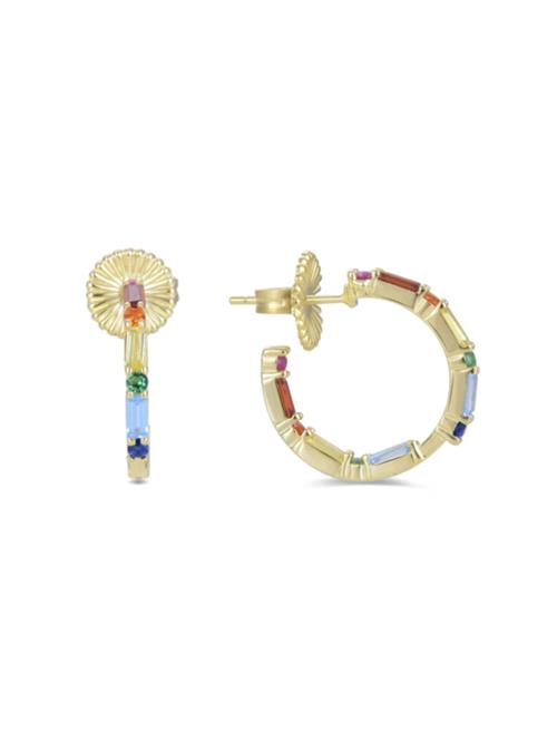 Luxenter Øreringe 'Hinnar'  blandingsfarvet