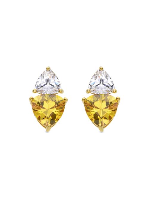 Luxenter Øreringe 'Simtul'  gul