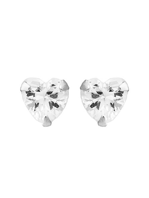 Luxenter Øreringe 'Essential'  sølv / transparent