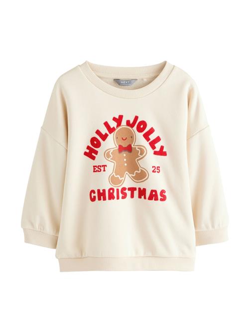 Next Sweatshirt  ecru / sand / rød