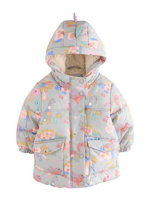 Next Vinterjakke  lyseblå / honning / grå / koral