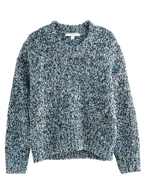 Next Pullover  lyseblå / brun / hvid