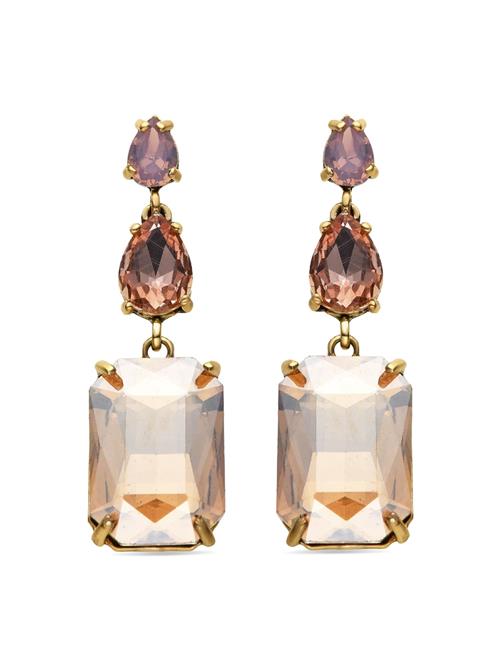 Luxenter Øreringe 'Kiop'  blandingsfarvet