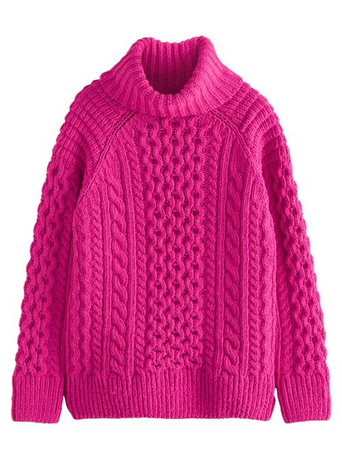 Next Pullover  mørk pink