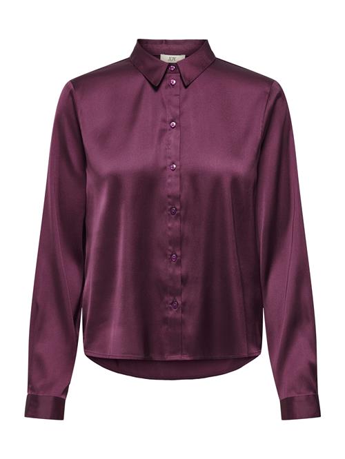 JDY Bluse 'JDYFIFI'  vinrød