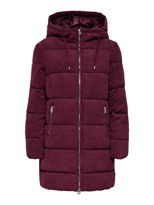ONLY Vinterjakke 'DOLLY'  vinrød