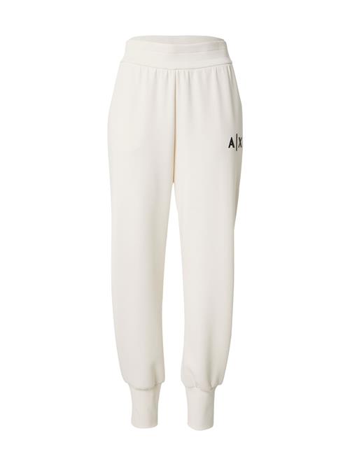 ARMANI EXCHANGE Bukser  sort / offwhite