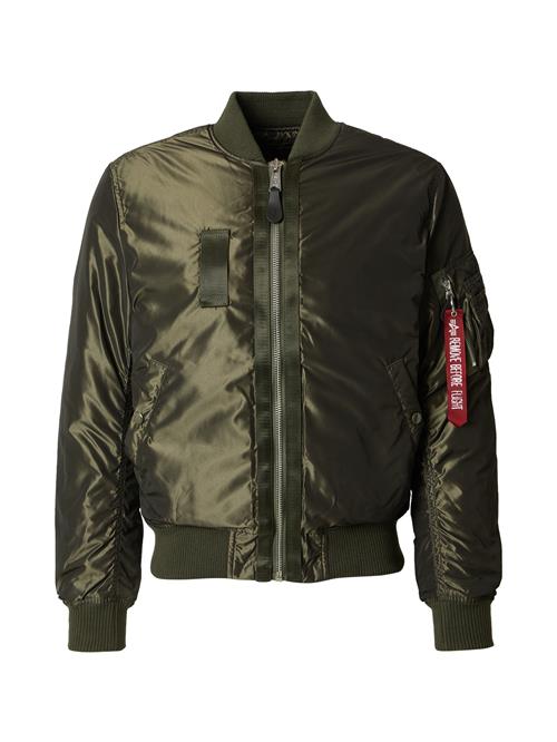 ALPHA INDUSTRIES Overgangsjakke 'MA-1 VF Iridium'  mørkegrøn