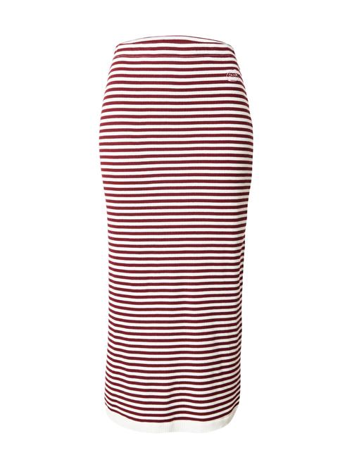 OH APRIL Nederdel 'Lior'  mørkerød / hvid