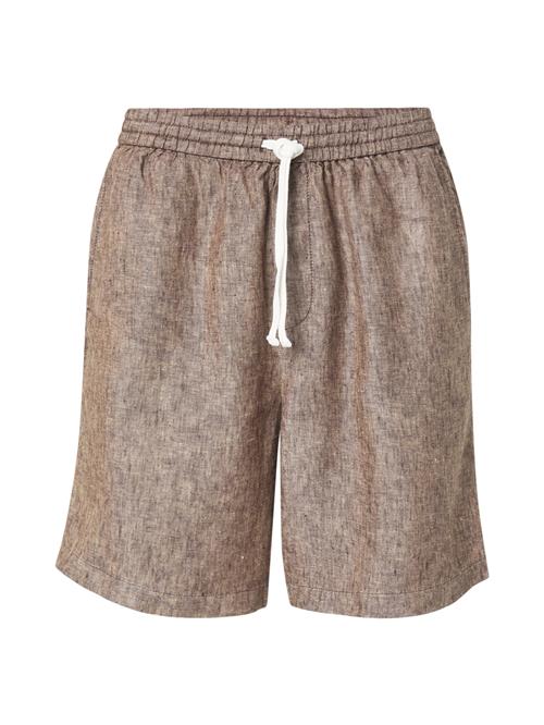 WEEKDAY Bukser 'Ajar'  brun-meleret