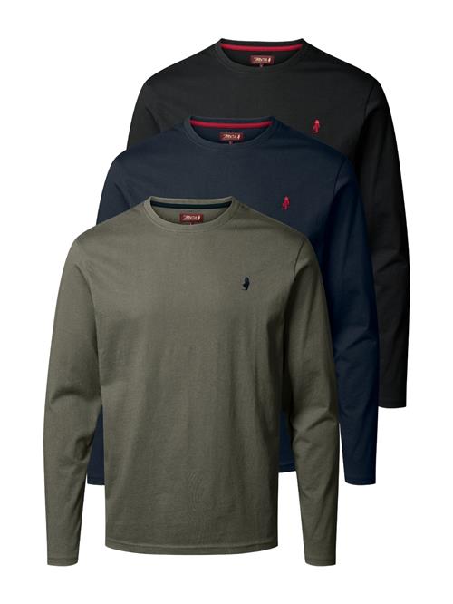 MCS Bluser & t-shirts 'Jack'  mørkeblå / grøn / rød / sort