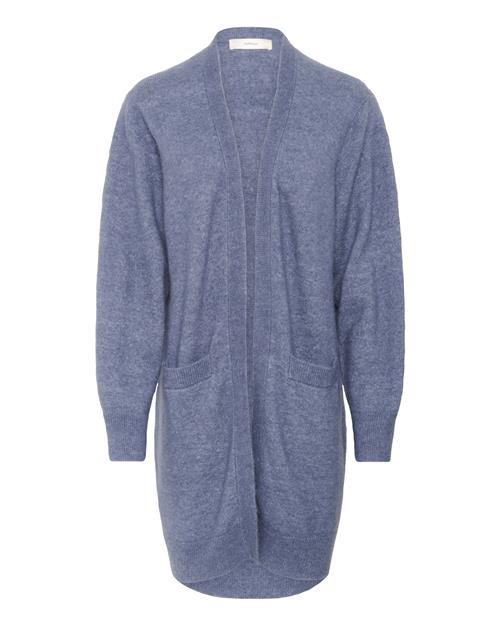 InWear Oversized cardigan 'Guni'  dueblå / blå-meleret