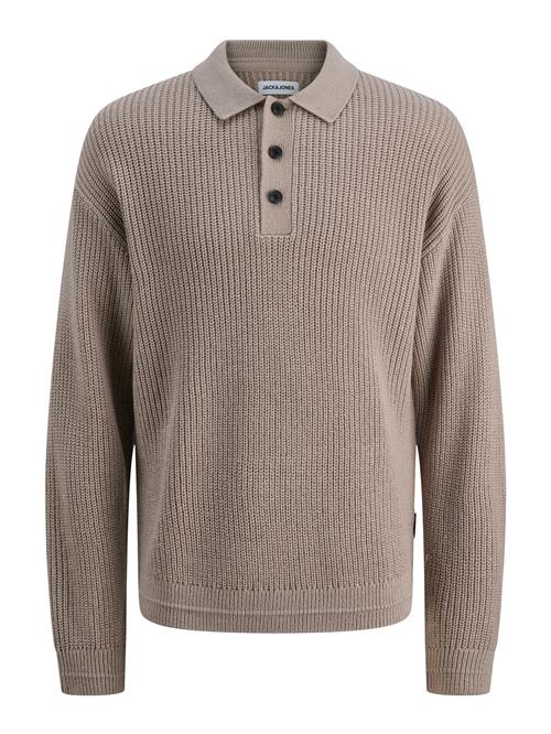 JACK & JONES Pullover 'JJKAITO'  taupe