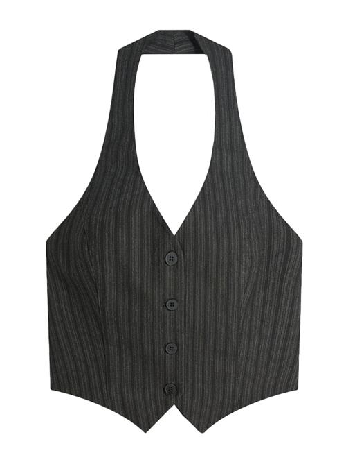 Bershka Jakkesætsvest  grå / antracit