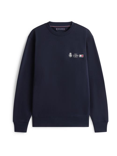 TOMMY HILFIGER Sweatshirt  marin / cranberry / hvid