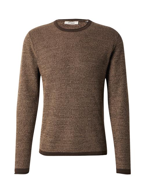 Only & Sons Pullover 'ONSERIC'  mørkebrun