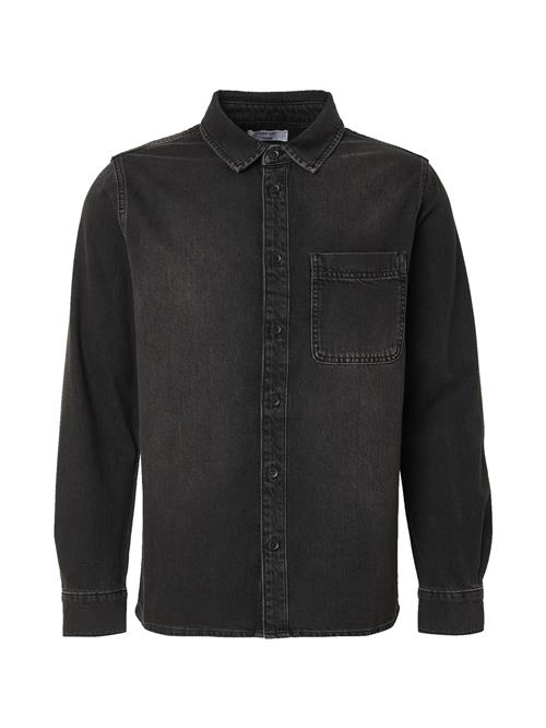 DAN FOX APPAREL Skjorte 'Mika'  sort