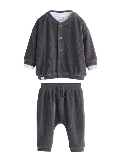 Next Sæt  antracit / hvid