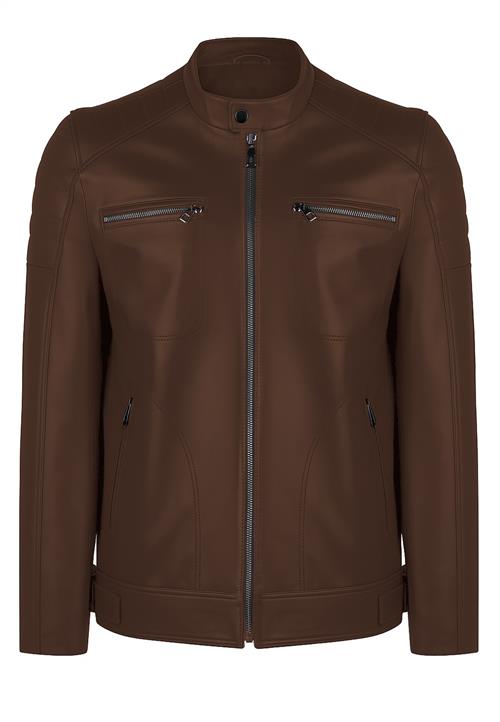 Felix Hardy Overgangsjakke  kastaniebrun