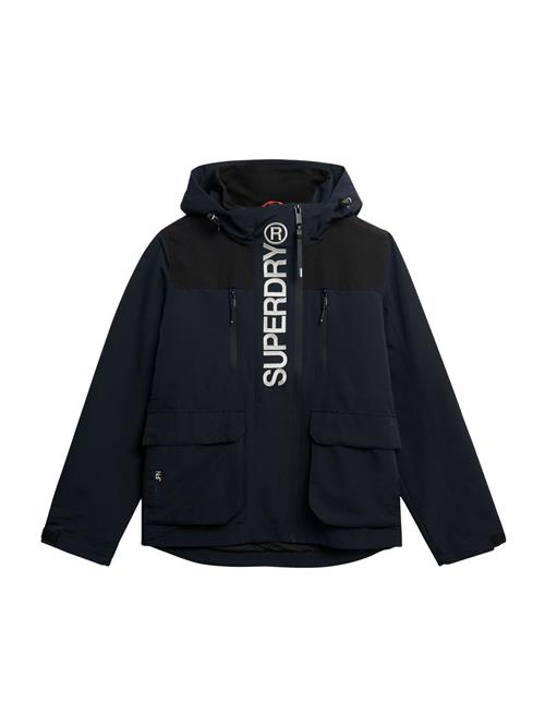 Superdry & Co Funktionsjakke  navy / sort / hvid