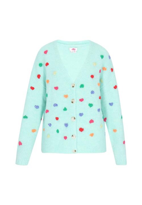 MYMO Cardigan  aqua / blandingsfarvet