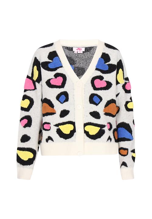 MYMO Cardigan  blå / gul / orange / pink / sort / offwhite