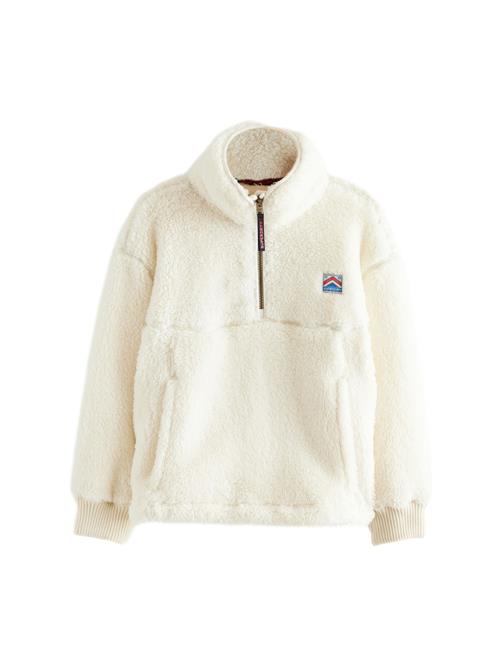 Superdry & Co Fleecejakke  petroleum / cranberry / hvid