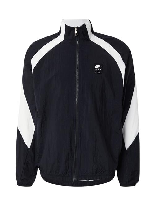 Nike Sportswear Overgangsjakke 'AIR'  sort / hvid