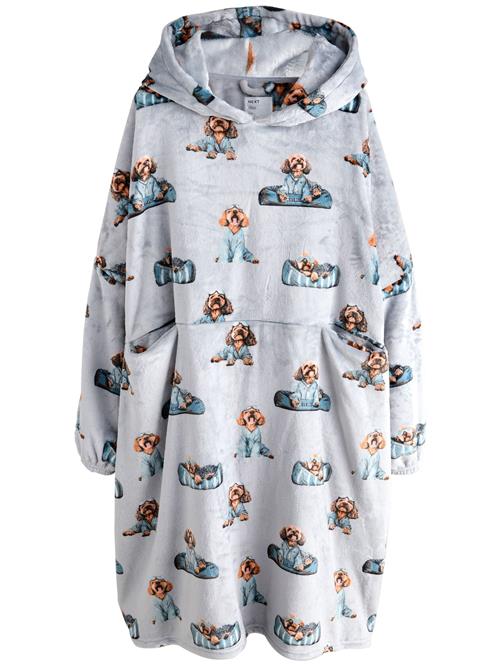 Next Kort badedragt  blå / brun / grå