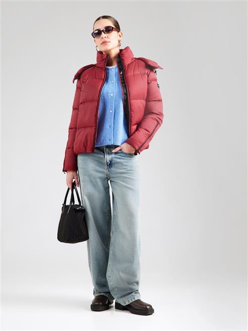 Frieda & Freddies NY Overgangsjakke  mørkerød