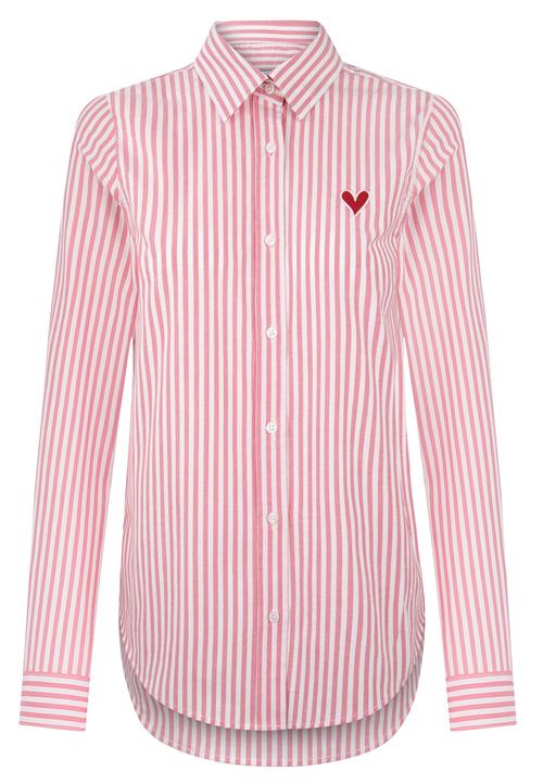 Felix Hardy Bluse  lys pink / rød / hvid