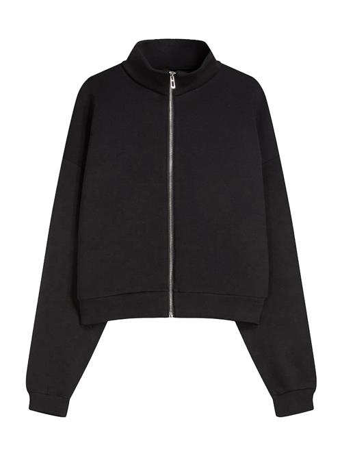Bershka Sweatjakke  sort