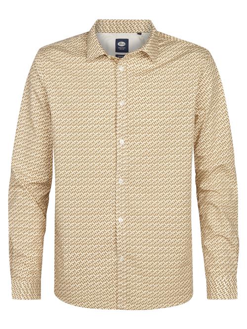 Petrol Industries Skjorte  camel / sand