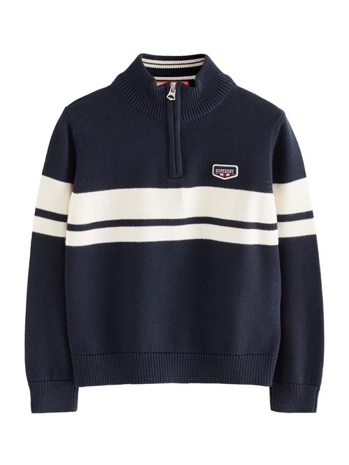 Superdry & Co Pullover  navy / hvid