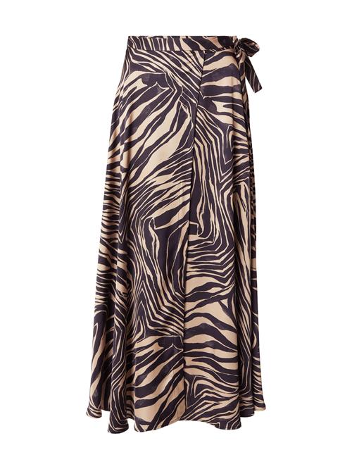 Munthe Nederdel 'UBBA'  cappuccino / sort